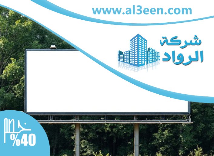 تصميم لوحات محلات تجارية في العين